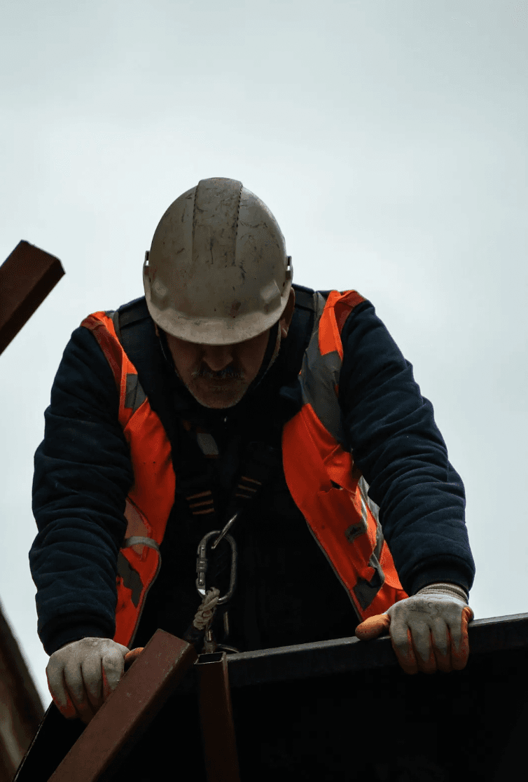 Contractor on site